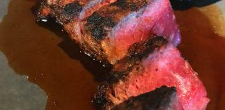 dry aged ribeye from Kaiser's Chophouse
