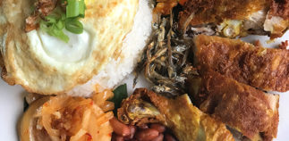 Nasi Lemak Kari Fried Chicken from Food Terminal