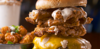 the bad ass burger from bad daddy's burger bar