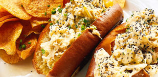 Crab rolls from Hampton + Hudson
