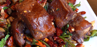 Cumin Duck at Tasty China