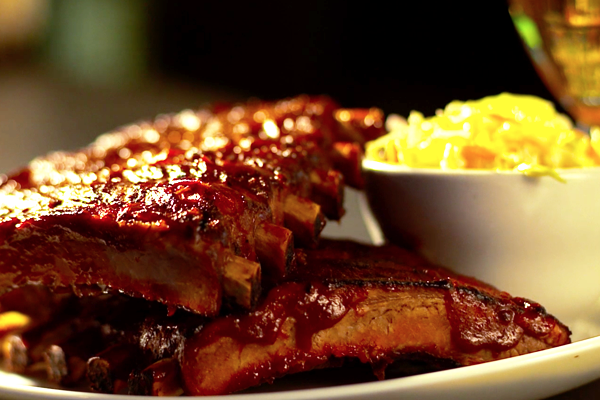 the St. Louis style ribs 