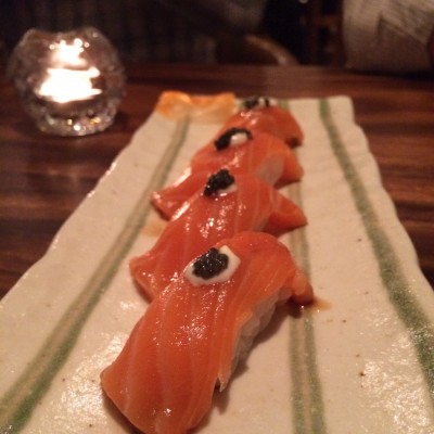 Sake Salmon Nigiri Kyle Best Dish