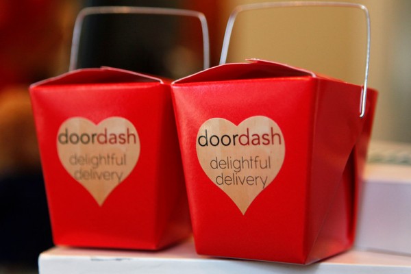 Gift boxes for first-time orders from DoorDash in their office in Palo Alto, Calif. on Wednesday, Aug. 21, 2013. (Nhat V. Meyer/Bay Area News Group)