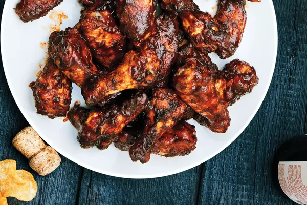 wings from fox bros bbq multiple locations around atlanta