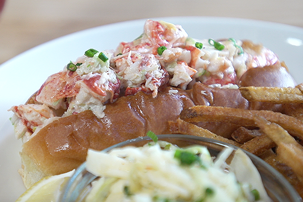 lobster rolls from Drift Fish House and Oyster Bar