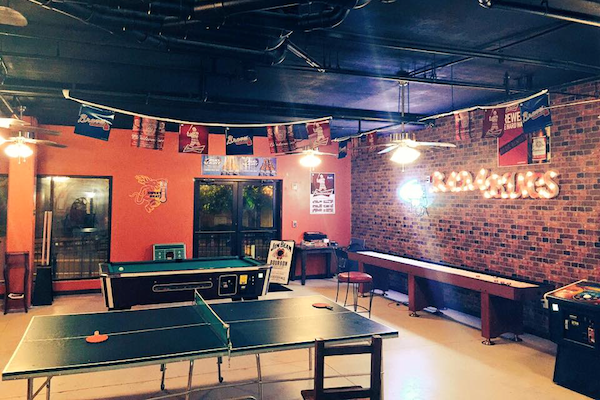 Bada Bing's game room