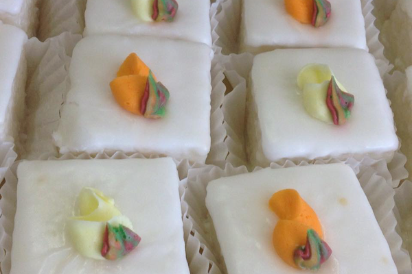 The Petit Fours at Rhodes Bakery make for an extra special treat. Photo by Rhodes Bakery.