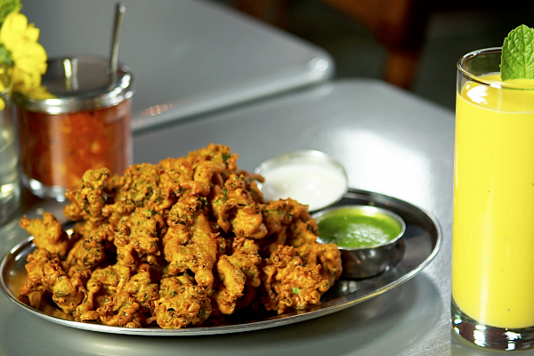 Kale Pakoras from Chai Pani