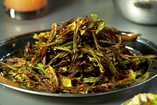 Okra fries from Chai Pain