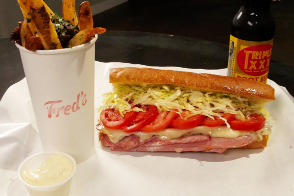Video Review Fred s Meat Bread Inman Park Atlanta Eats
