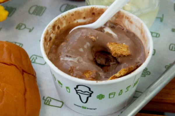 the campfire s'mores concrete 