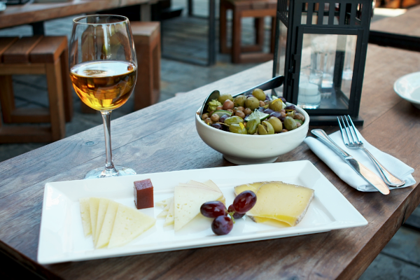 Cheese plate from Barcelona