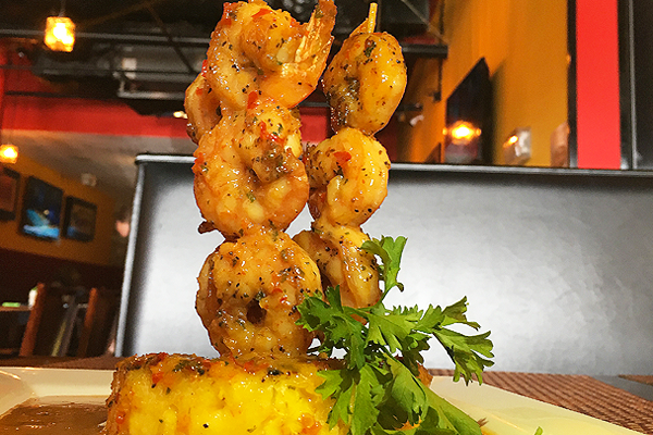 Chef Rob's Caribbean Cafe - Shrimp Skewers