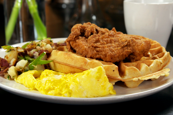 Chicken and Waffles from Debbie's Delights