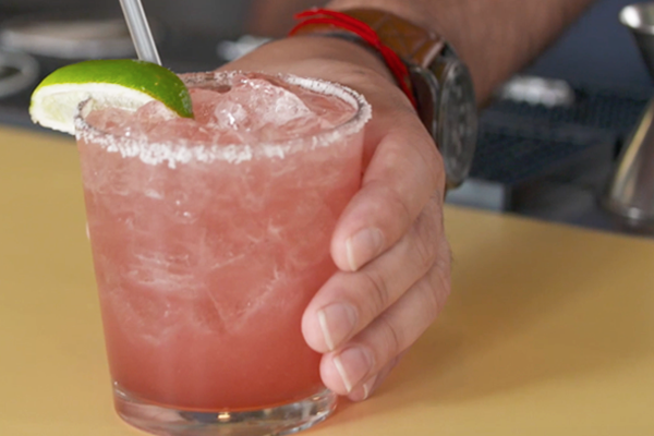 Pomegranate Margarita from Pure Taqueria 