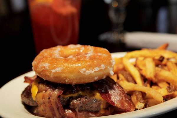 Krispy Kreme Burger from Parma Tavern