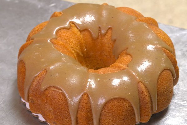 the apple pound cake at piece of cake