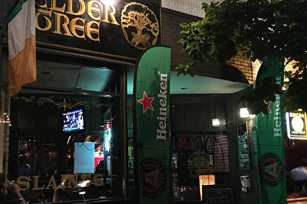 The exteriors of The Elder Tree in East Atlanta Village