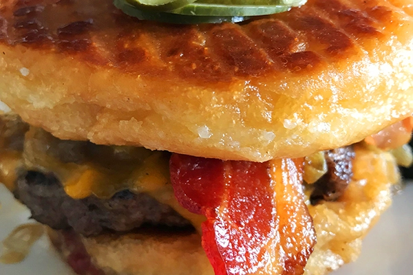 Cypress St - Krispy Kreme Burger