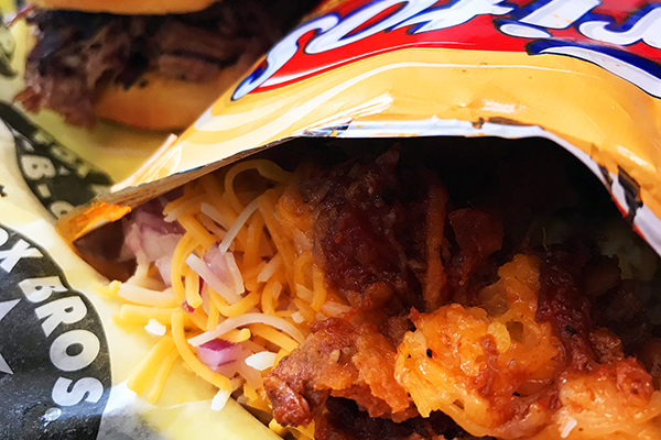 the frito pie from fox bros bbq