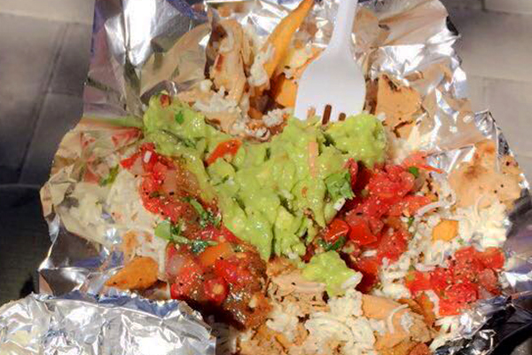 the Mexican style french fries at tex's tacos