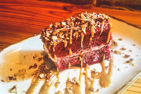 The red velvet ice cream sandwich at Atwood's