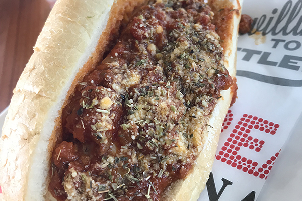 the meatball sub at capriotti's