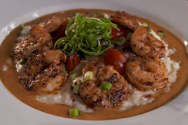 shrimp and grits from The Big Ketch