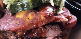 The Flipsecutioner sandwich at Smokejack
