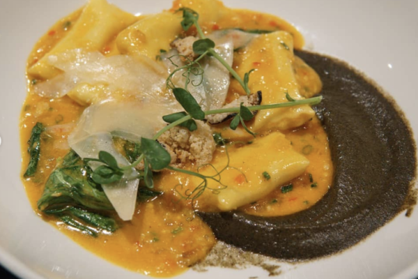 Fromage Blanc agnolotti from Gunshow
