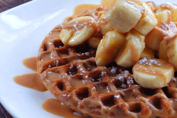 Peanut Butter and Banana Waffle from Folk Art