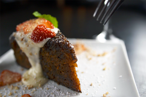 Carrot cake from Secreto Southern Kitchen and Bar