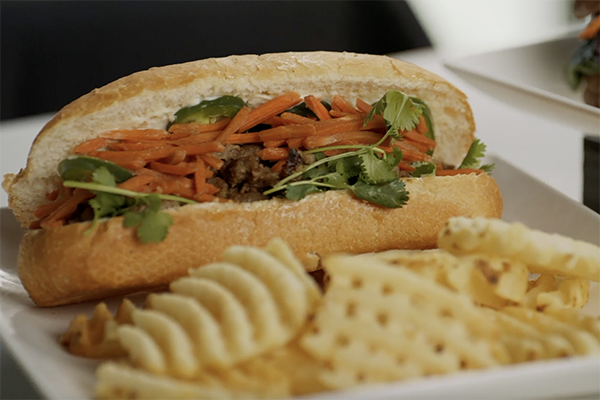 Banh Mi from Sweet Hut Bakery and Cafe.