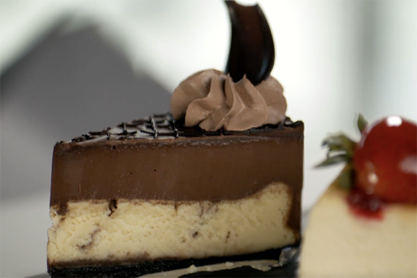Chocolate Ganache Cheesecake from Sweet Hut Bakery and Cafe.