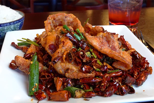 Crispy Tender Pork Belly at Tasty China