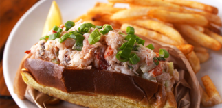 Lobster Roll from Hook Line and Schooner