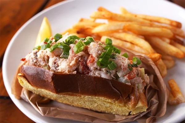 Lobster Roll from Hook Line and Schooner