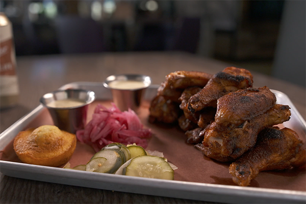 Smoked Wings from Loyal Q.