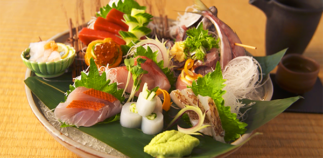 Sushi and Sashimi platter from Nakato