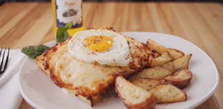 The Croque Madame from Cafe Vendome