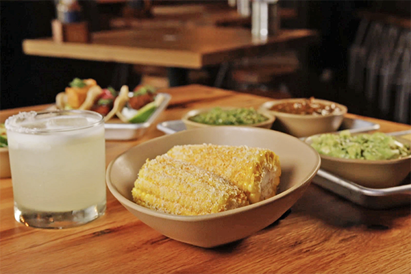 Elote corn and other sides from Bartaco