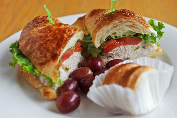 Cafe at Pharr Chicken Salad Sandwich | Photo: Facebook/cafeatpharr