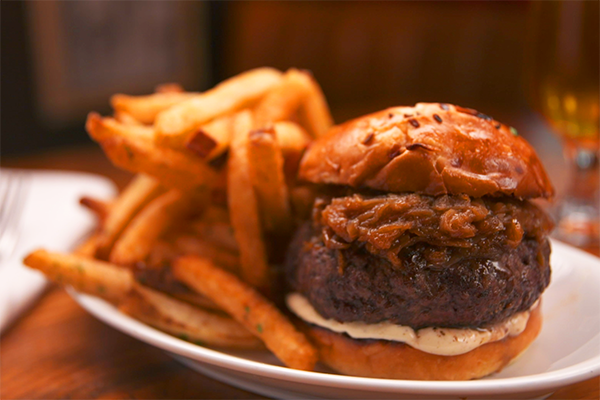 The burger from King and Duke.