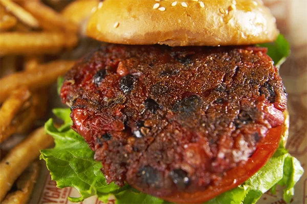 Gimme the Beet veggie burger from Barleygarden