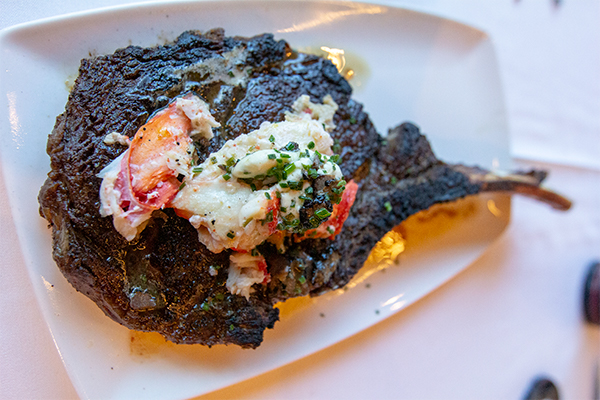 Double Eagle Steakhouse - Long Bone with Truffle Butter