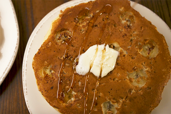 A pancake, one of the many classic favorites at First Watch.