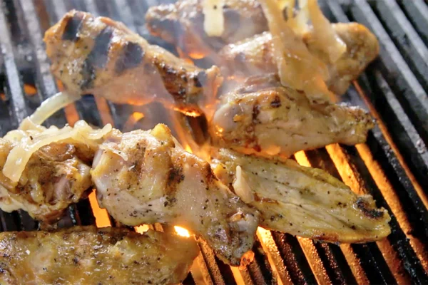 Smoked and Grilled Wings from Sweetwater Brewery.