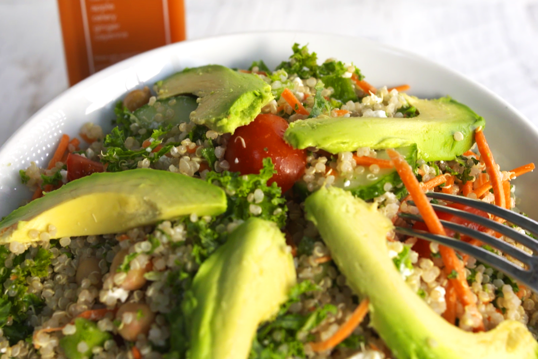 Quinoa Bowl from Kale Me Crazy