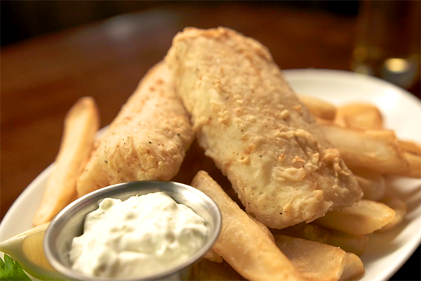 Fish and Chips from The Duke Pub